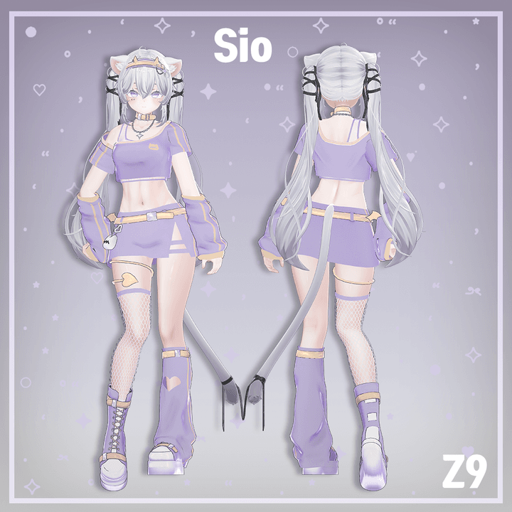 VRC] 4アバター対応 [Devilpong] - Z9 | EDEN 에덴