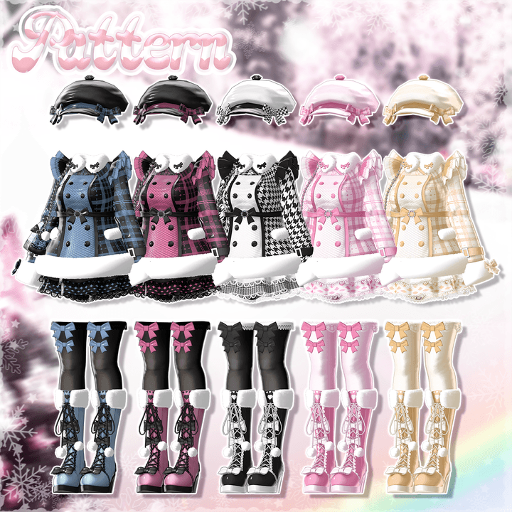 🎀 【8アバター対応】 WinterBlush 🤍 - Dollit | EDEN 에덴